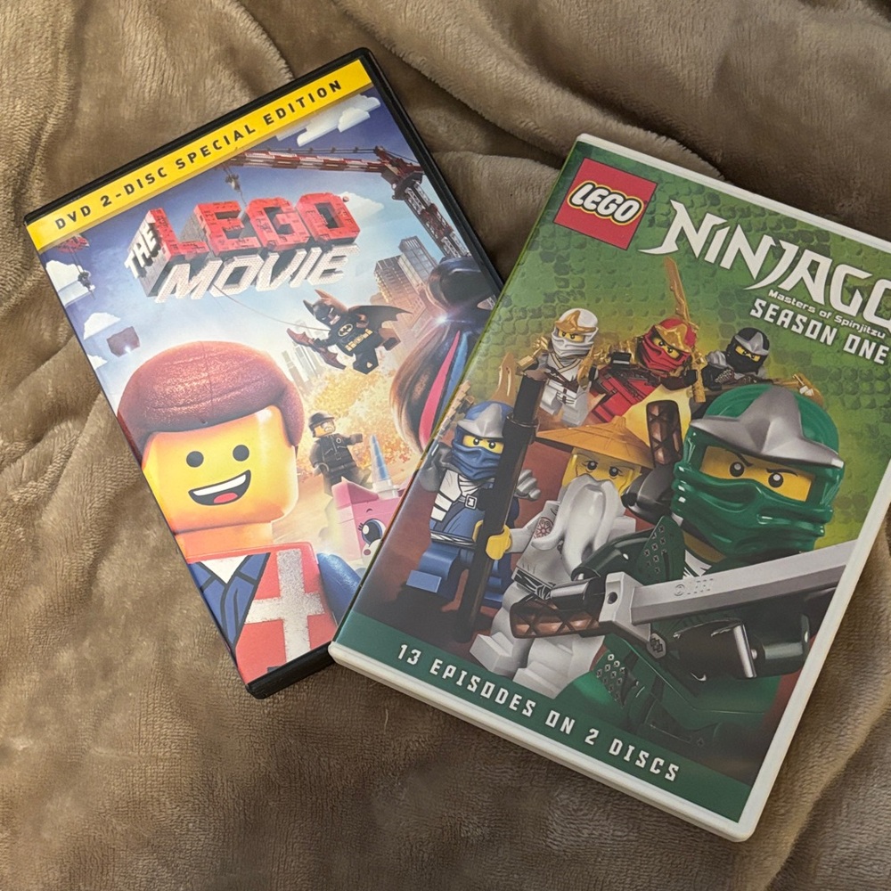LEGO Movie and Ninjago DVD Collection